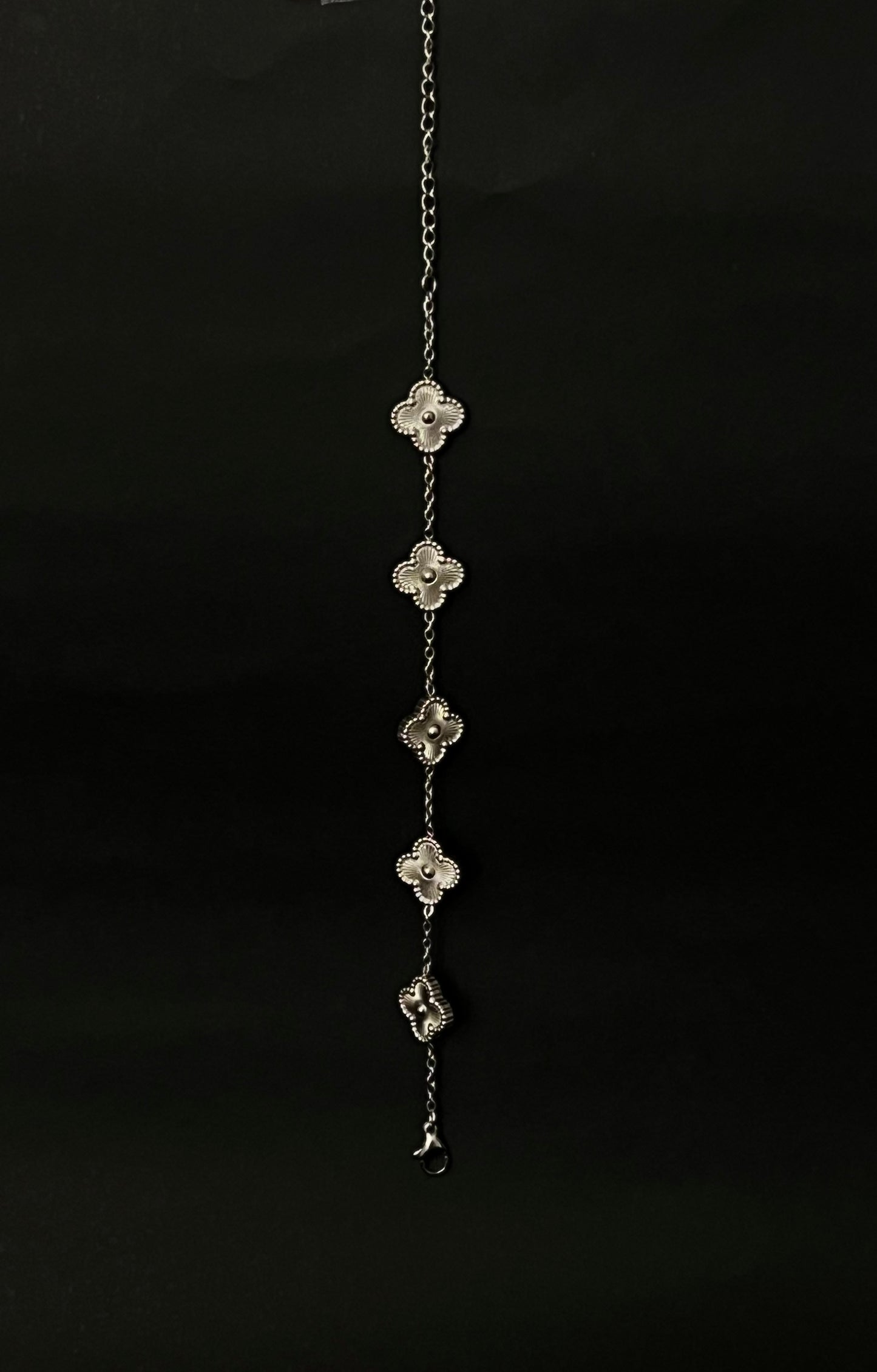 Pulso tipo Van Cleef Plateada