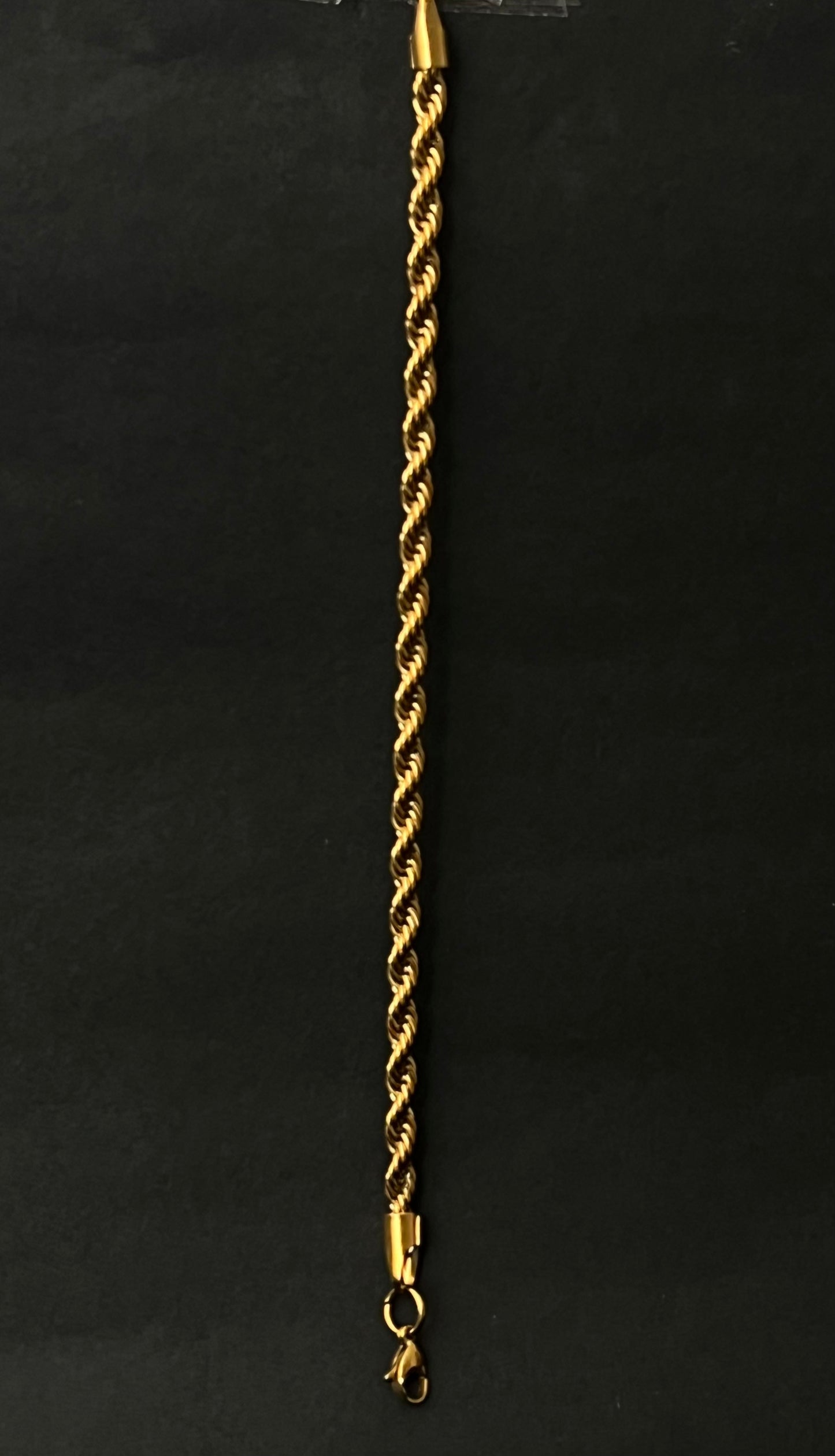 Pulso tipo Torzal Dorado