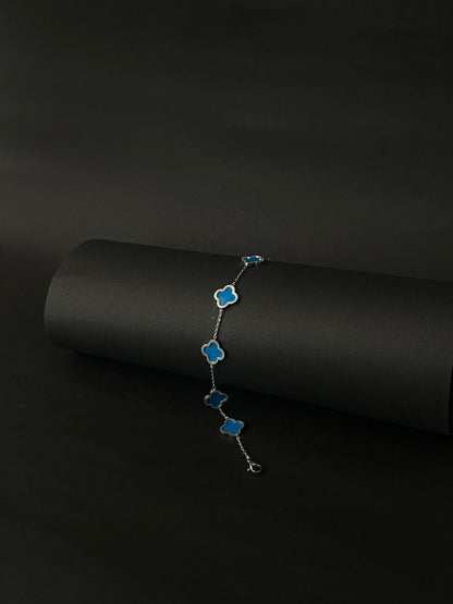 Pulso tipo Van Cleef Azulada