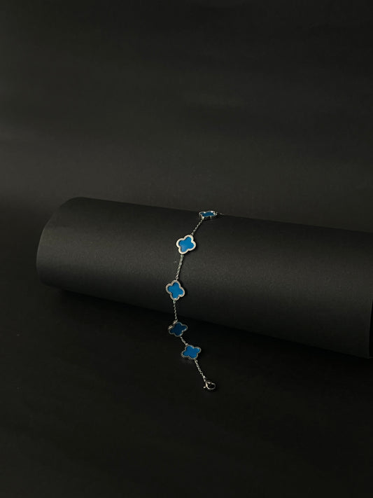 Pulso tipo Van Cleef Azulada