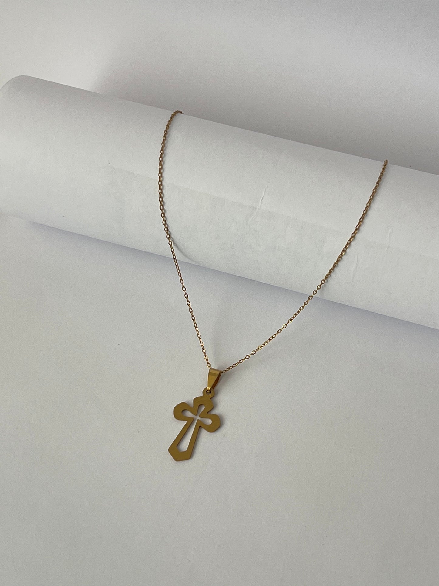 Cruzita dorada (Tipo cable)