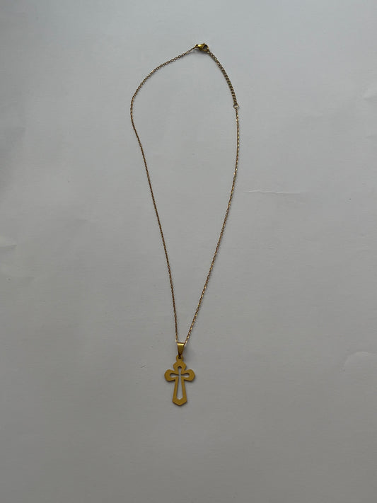 Cruzita dorada (Tipo cable)